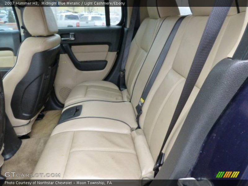 Rear Seat of 2007 H3 