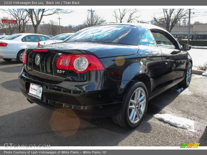 Black Uni / Titan Black 2010 Volkswagen Eos Lux