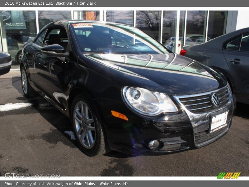 Black Uni / Titan Black 2010 Volkswagen Eos Lux
