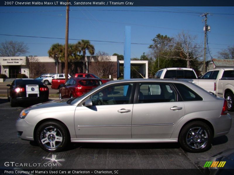 Sandstone Metallic / Titanium Gray 2007 Chevrolet Malibu Maxx LT Wagon