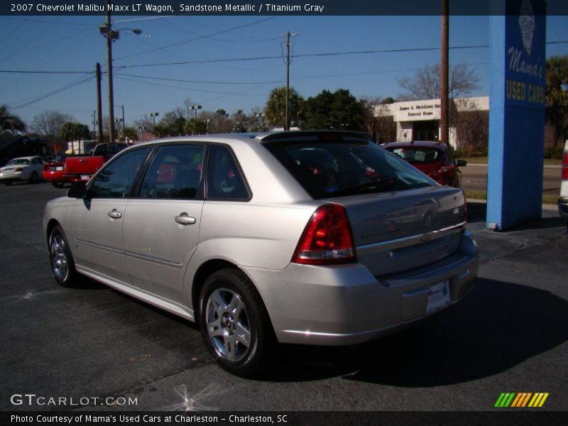 Sandstone Metallic / Titanium Gray 2007 Chevrolet Malibu Maxx LT Wagon