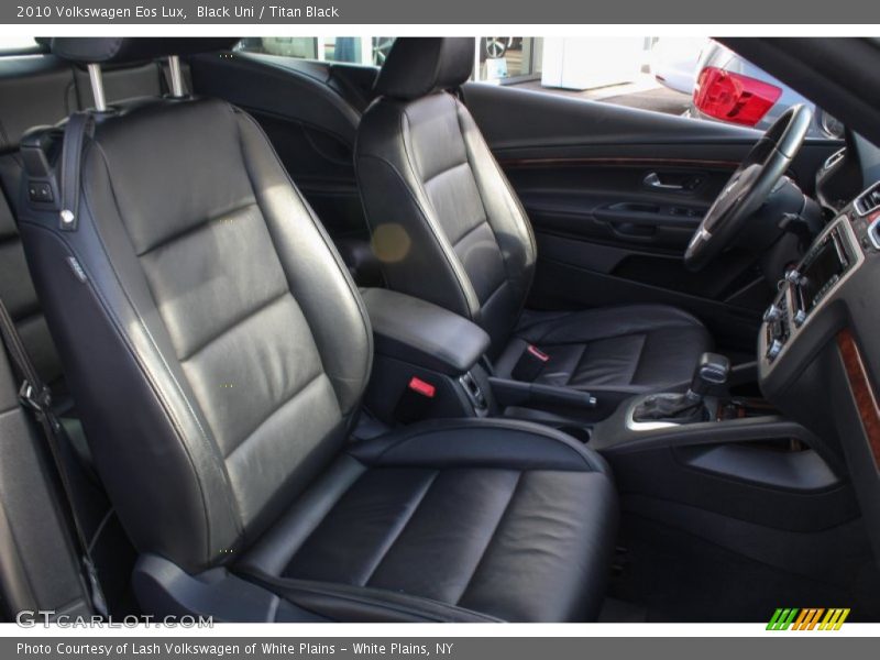 Black Uni / Titan Black 2010 Volkswagen Eos Lux