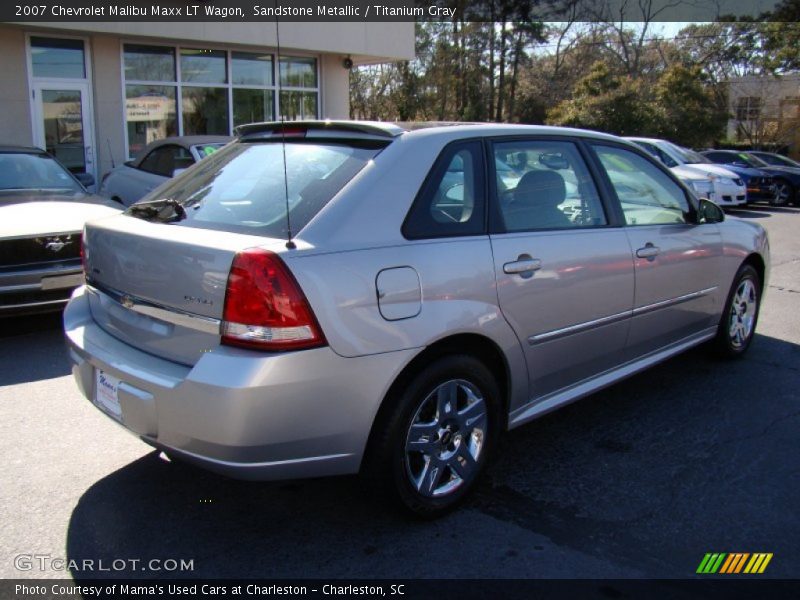 Sandstone Metallic / Titanium Gray 2007 Chevrolet Malibu Maxx LT Wagon