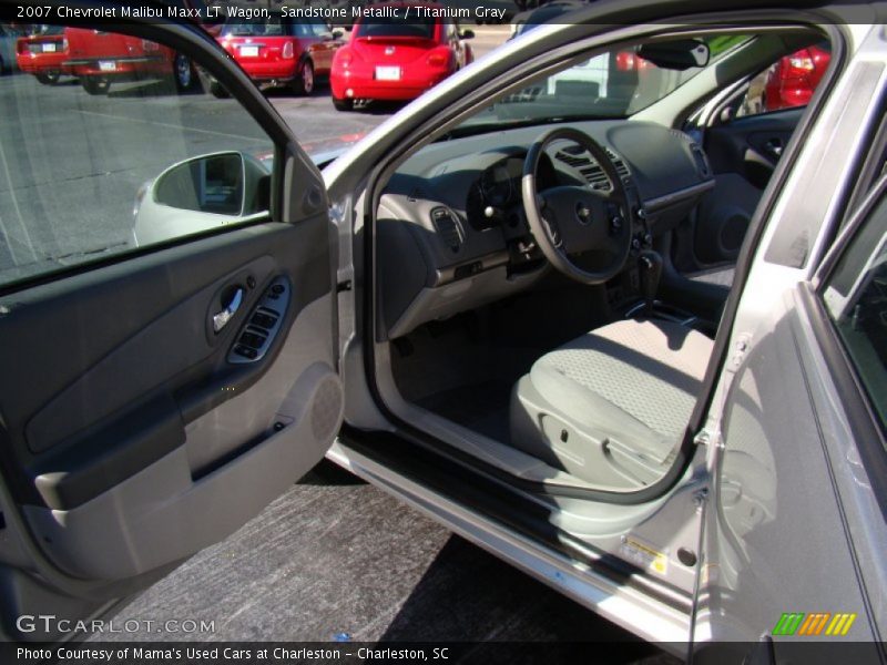 Sandstone Metallic / Titanium Gray 2007 Chevrolet Malibu Maxx LT Wagon