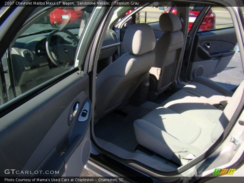 Sandstone Metallic / Titanium Gray 2007 Chevrolet Malibu Maxx LT Wagon