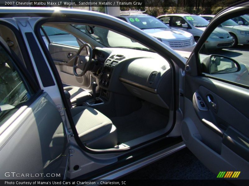 Sandstone Metallic / Titanium Gray 2007 Chevrolet Malibu Maxx LT Wagon