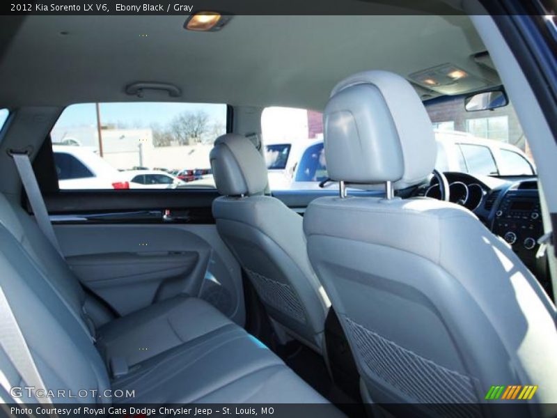Ebony Black / Gray 2012 Kia Sorento LX V6