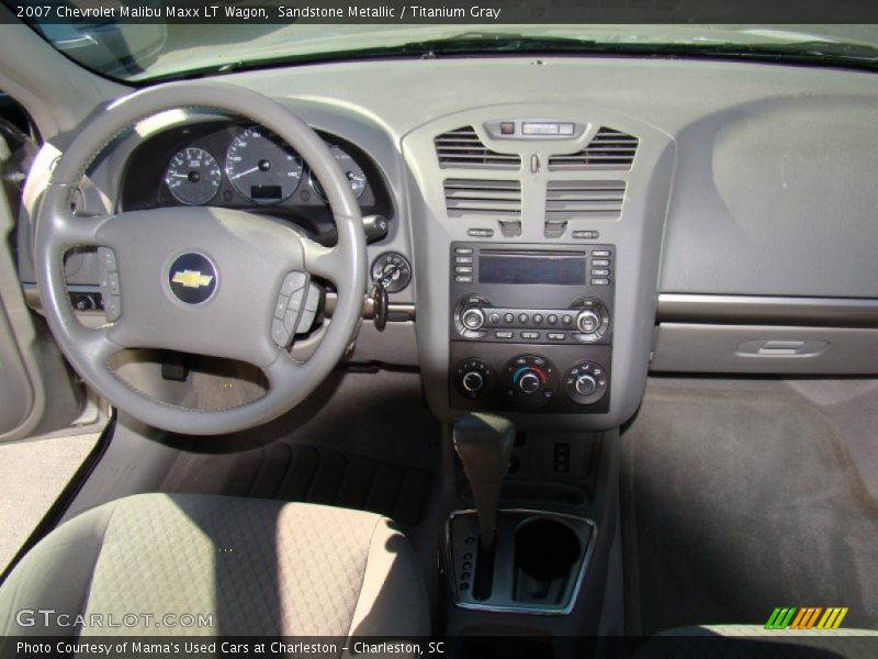 Sandstone Metallic / Titanium Gray 2007 Chevrolet Malibu Maxx LT Wagon