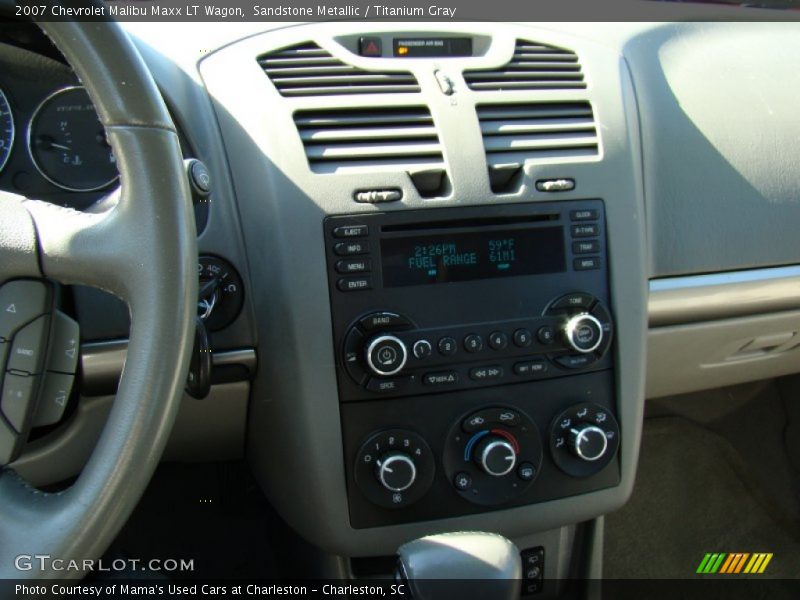 Sandstone Metallic / Titanium Gray 2007 Chevrolet Malibu Maxx LT Wagon