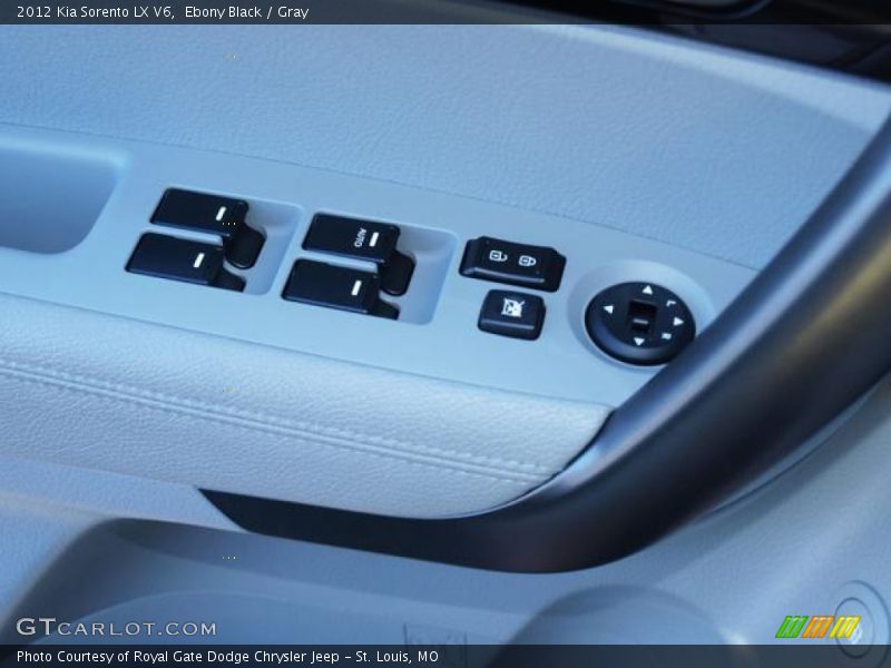 Ebony Black / Gray 2012 Kia Sorento LX V6
