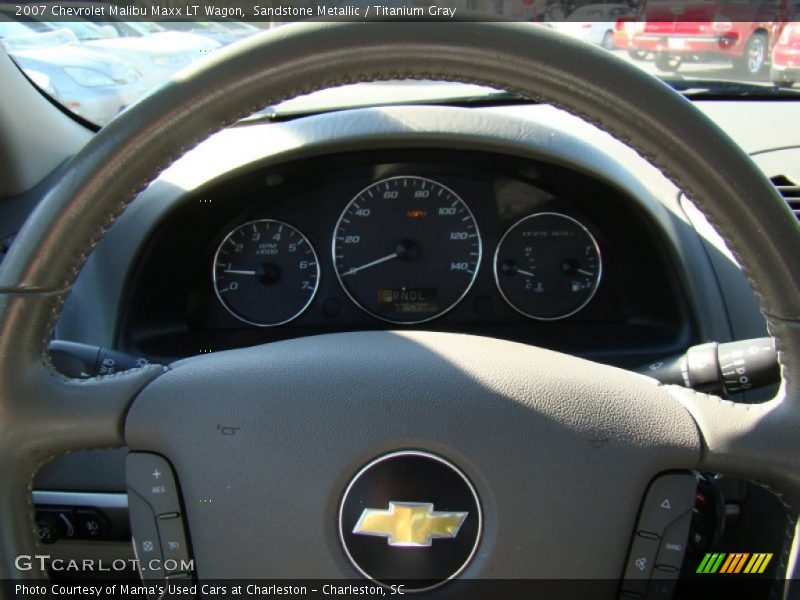 Sandstone Metallic / Titanium Gray 2007 Chevrolet Malibu Maxx LT Wagon