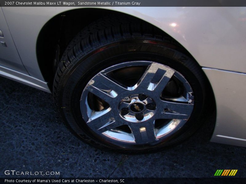 Sandstone Metallic / Titanium Gray 2007 Chevrolet Malibu Maxx LT Wagon