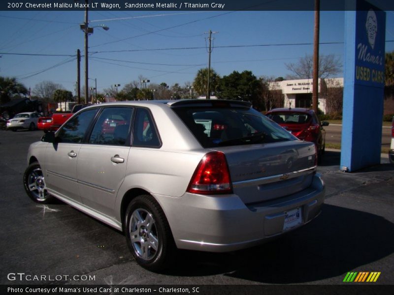 Sandstone Metallic / Titanium Gray 2007 Chevrolet Malibu Maxx LT Wagon