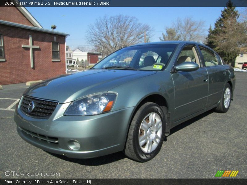 Mystic Emerald Metallic / Blond 2006 Nissan Altima 2.5 S
