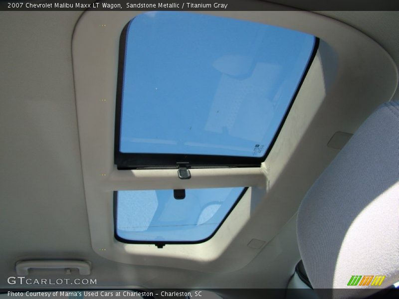 Sandstone Metallic / Titanium Gray 2007 Chevrolet Malibu Maxx LT Wagon