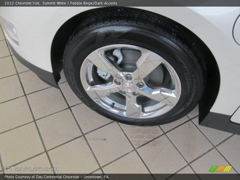 Summit White / Pebble Beige/Dark Accents 2013 Chevrolet Volt