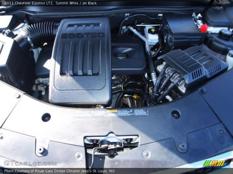 Summit White / Jet Black 2011 Chevrolet Equinox LTZ