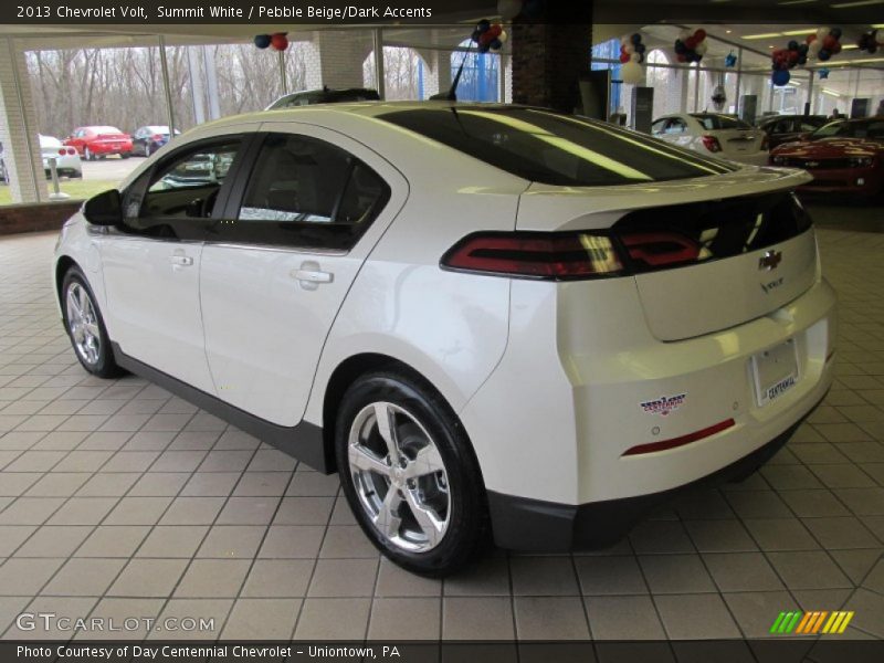 Summit White / Pebble Beige/Dark Accents 2013 Chevrolet Volt