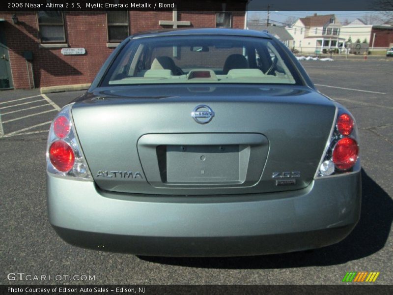 Mystic Emerald Metallic / Blond 2006 Nissan Altima 2.5 S