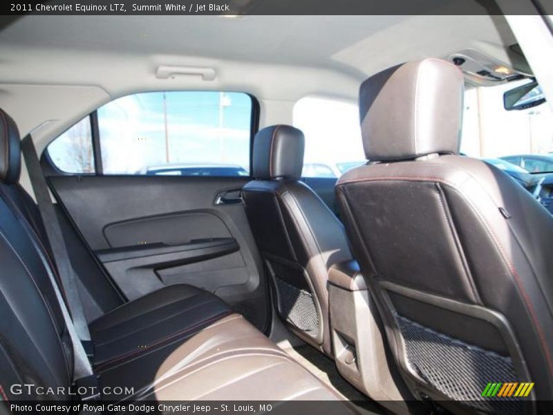 Summit White / Jet Black 2011 Chevrolet Equinox LTZ