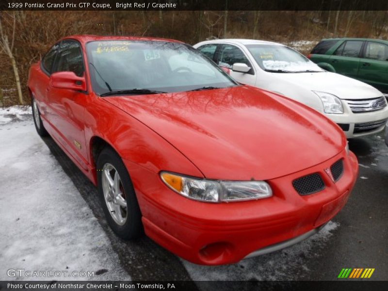 Bright Red / Graphite 1999 Pontiac Grand Prix GTP Coupe