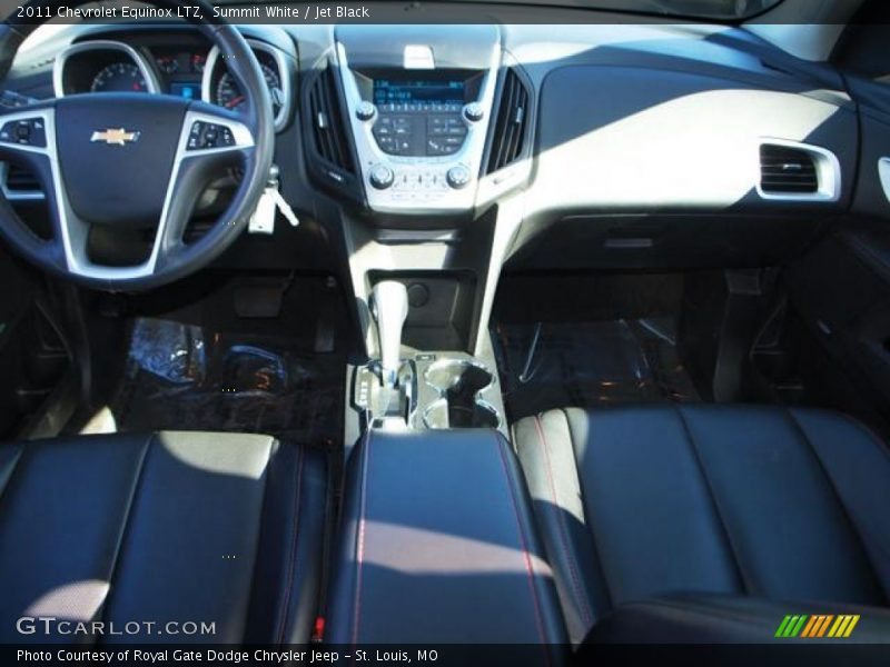 Summit White / Jet Black 2011 Chevrolet Equinox LTZ