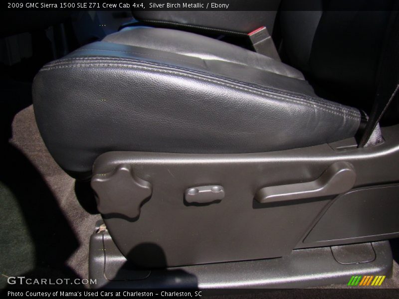 Silver Birch Metallic / Ebony 2009 GMC Sierra 1500 SLE Z71 Crew Cab 4x4