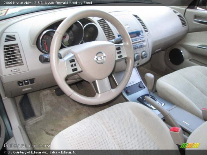 Blond Interior - 2006 Altima 2.5 S 