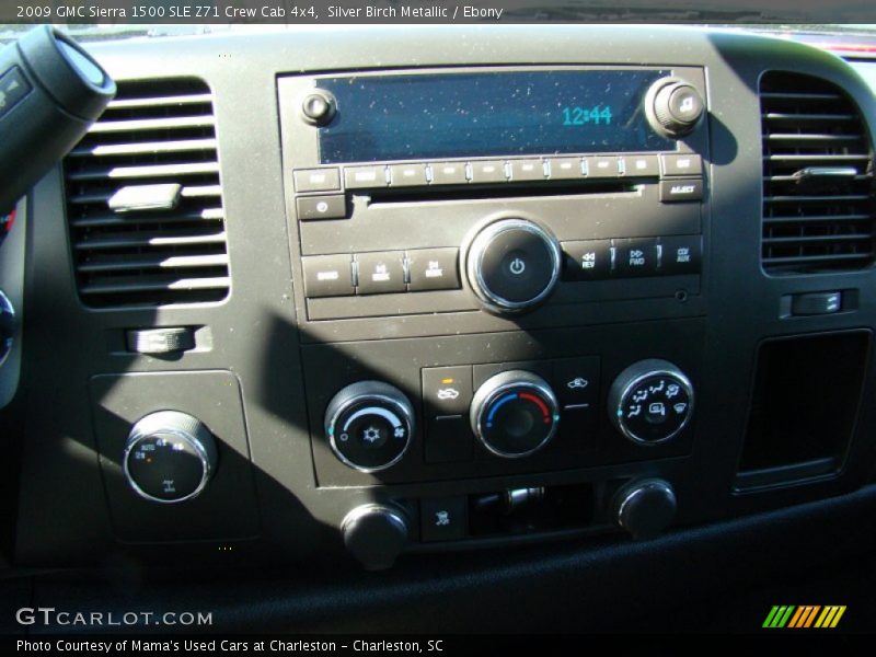 Silver Birch Metallic / Ebony 2009 GMC Sierra 1500 SLE Z71 Crew Cab 4x4