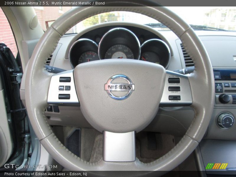 Mystic Emerald Metallic / Blond 2006 Nissan Altima 2.5 S