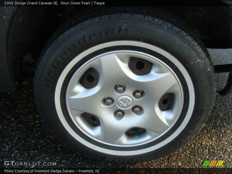 Onyx Green Pearl / Taupe 2003 Dodge Grand Caravan SE
