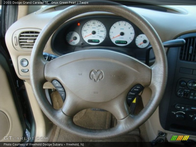 Onyx Green Pearl / Taupe 2003 Dodge Grand Caravan SE