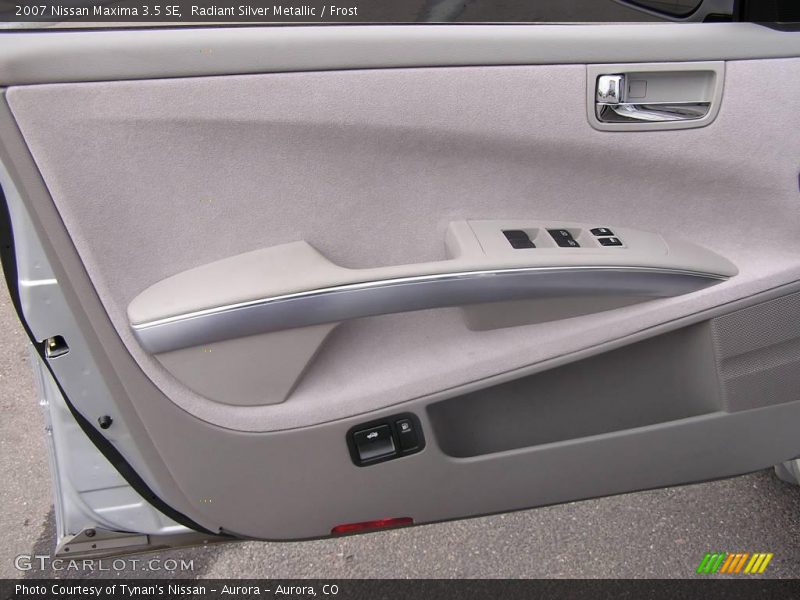 Radiant Silver Metallic / Frost 2007 Nissan Maxima 3.5 SE