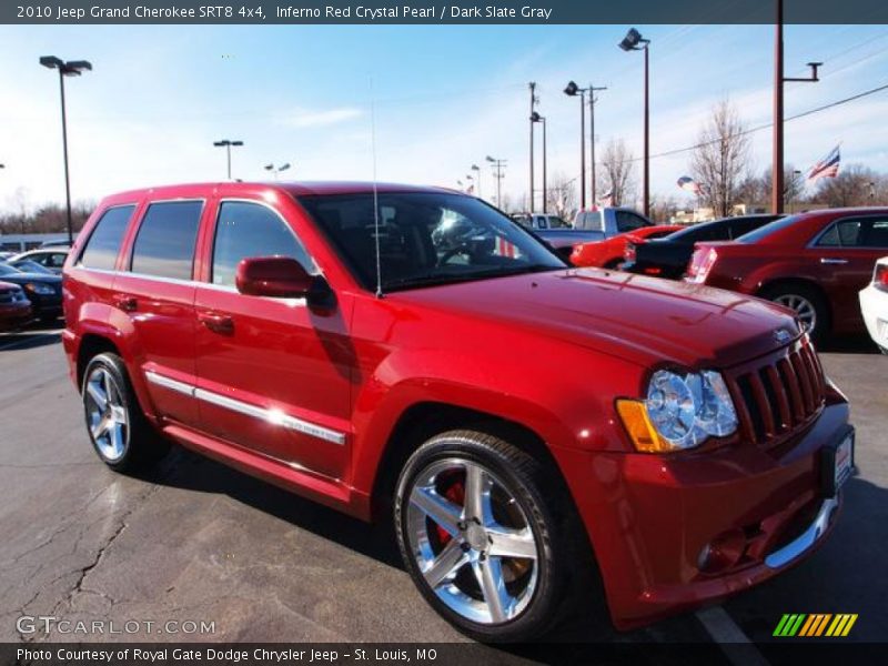 Front 3/4 View of 2010 Grand Cherokee SRT8 4x4