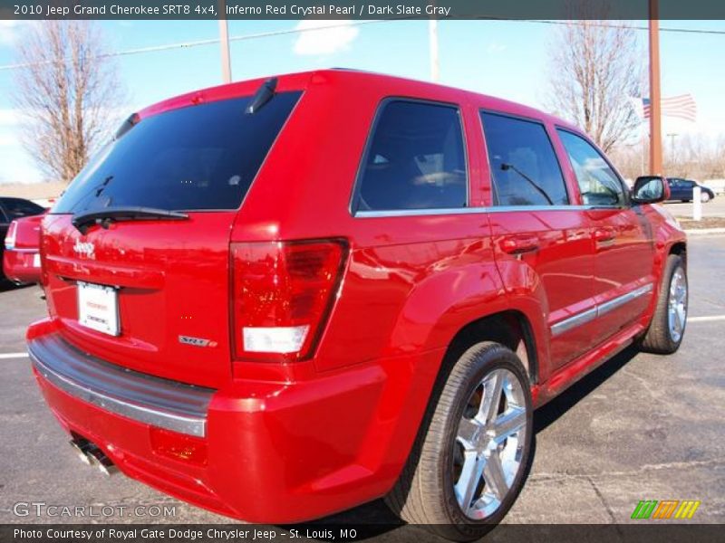 Inferno Red Crystal Pearl / Dark Slate Gray 2010 Jeep Grand Cherokee SRT8 4x4