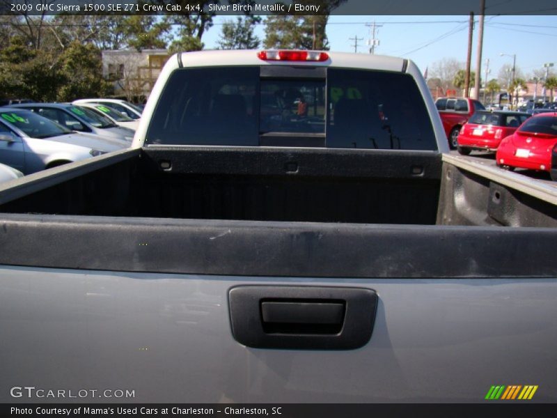 Silver Birch Metallic / Ebony 2009 GMC Sierra 1500 SLE Z71 Crew Cab 4x4