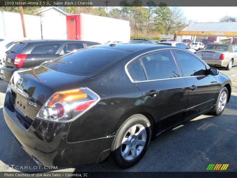 Super Black / Charcoal 2009 Nissan Altima 2.5 SL