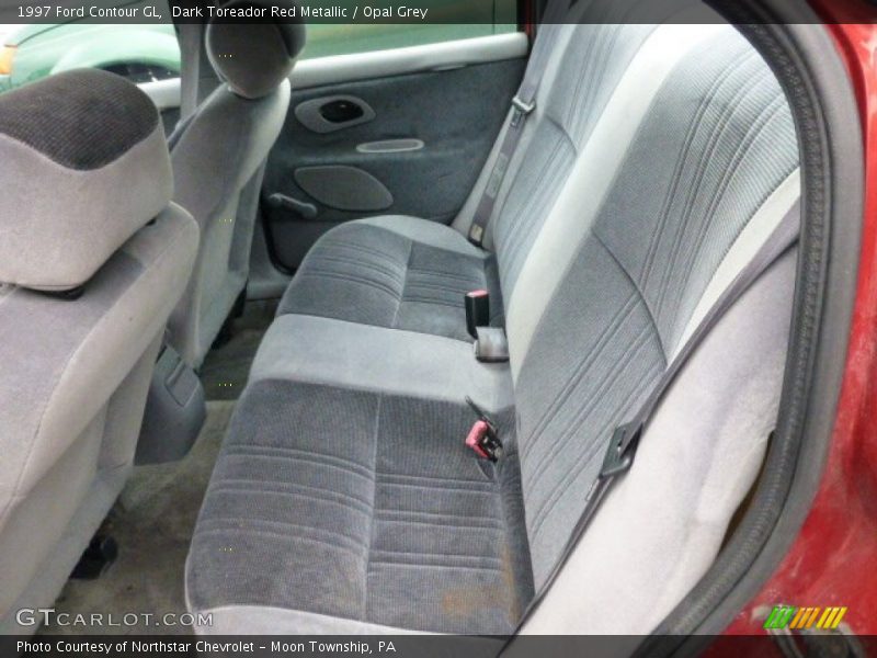 Dark Toreador Red Metallic / Opal Grey 1997 Ford Contour GL