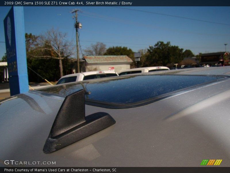 Silver Birch Metallic / Ebony 2009 GMC Sierra 1500 SLE Z71 Crew Cab 4x4