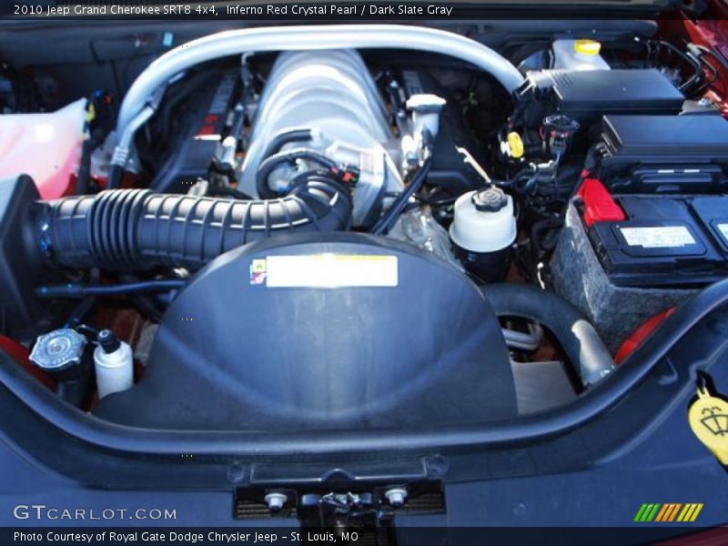 Inferno Red Crystal Pearl / Dark Slate Gray 2010 Jeep Grand Cherokee SRT8 4x4
