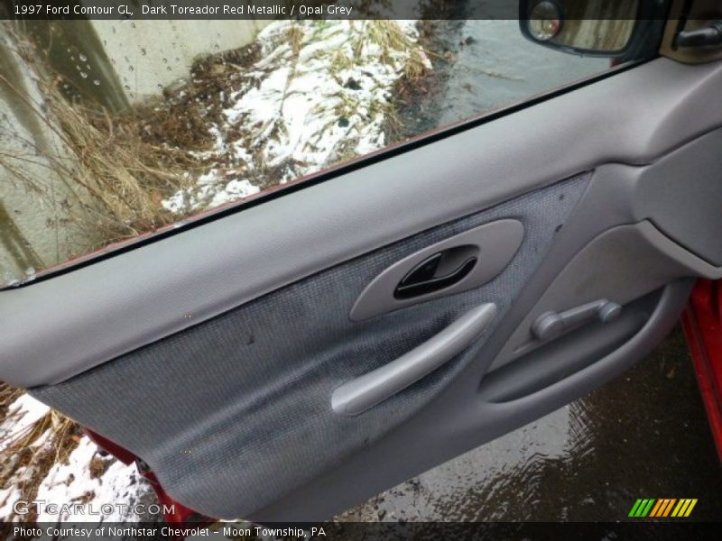 Dark Toreador Red Metallic / Opal Grey 1997 Ford Contour GL