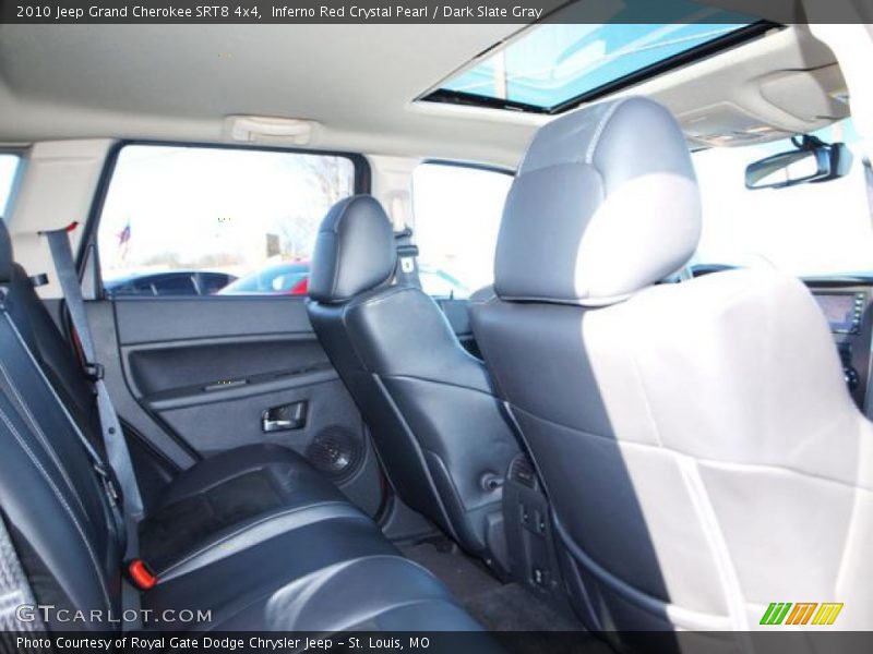 Inferno Red Crystal Pearl / Dark Slate Gray 2010 Jeep Grand Cherokee SRT8 4x4