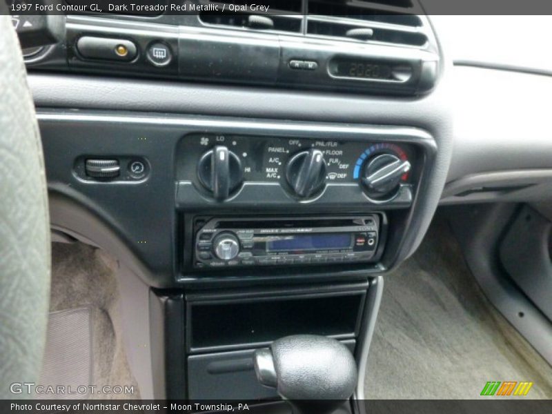 Dark Toreador Red Metallic / Opal Grey 1997 Ford Contour GL