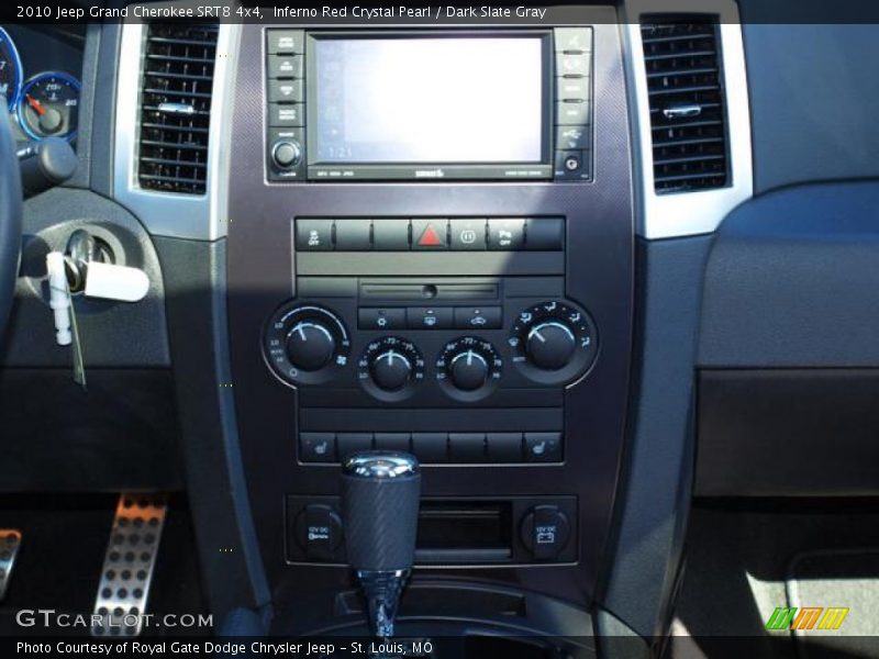 Inferno Red Crystal Pearl / Dark Slate Gray 2010 Jeep Grand Cherokee SRT8 4x4