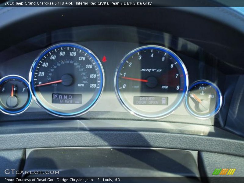  2010 Grand Cherokee SRT8 4x4 SRT8 4x4 Gauges