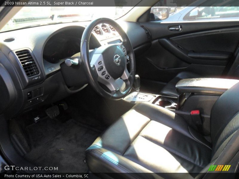 Super Black / Charcoal 2009 Nissan Altima 2.5 SL