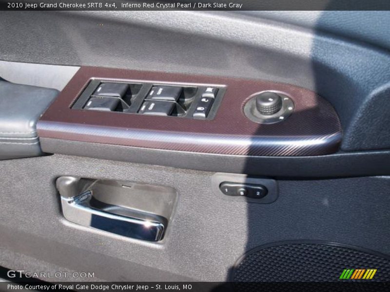 Inferno Red Crystal Pearl / Dark Slate Gray 2010 Jeep Grand Cherokee SRT8 4x4
