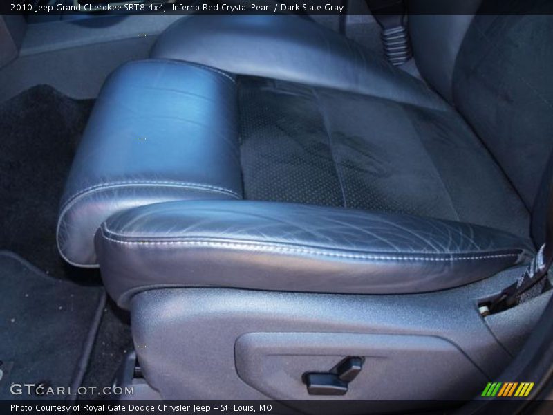 Front Seat of 2010 Grand Cherokee SRT8 4x4