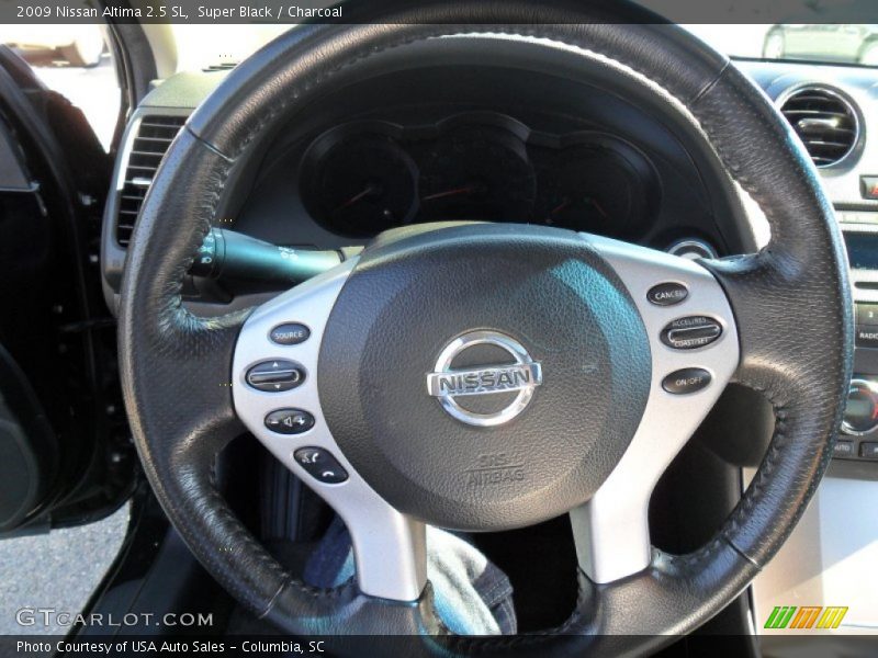 Super Black / Charcoal 2009 Nissan Altima 2.5 SL