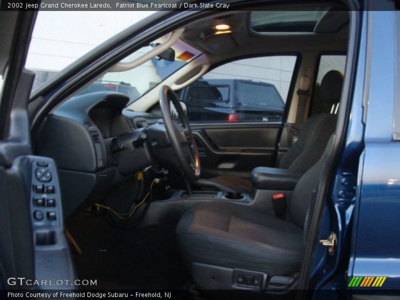 Patriot Blue Pearlcoat / Dark Slate Gray 2002 Jeep Grand Cherokee Laredo